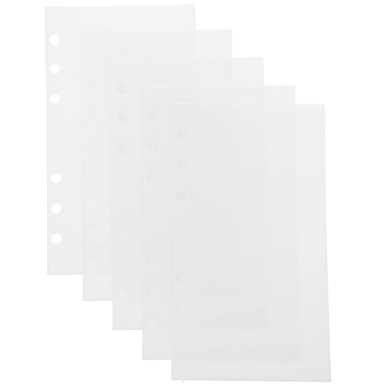 5Pcs Lightweight Budget Inserts for Binder Pre-Drilled Holes Easy Install Multi-Use Pocket for Home Office Travel Budget Book
5Pcs Lightweight Budget Inserts for Binder Pre-Drilled Holes Easy Install Multi-Use Pocket for Home Office Travel Budget Book