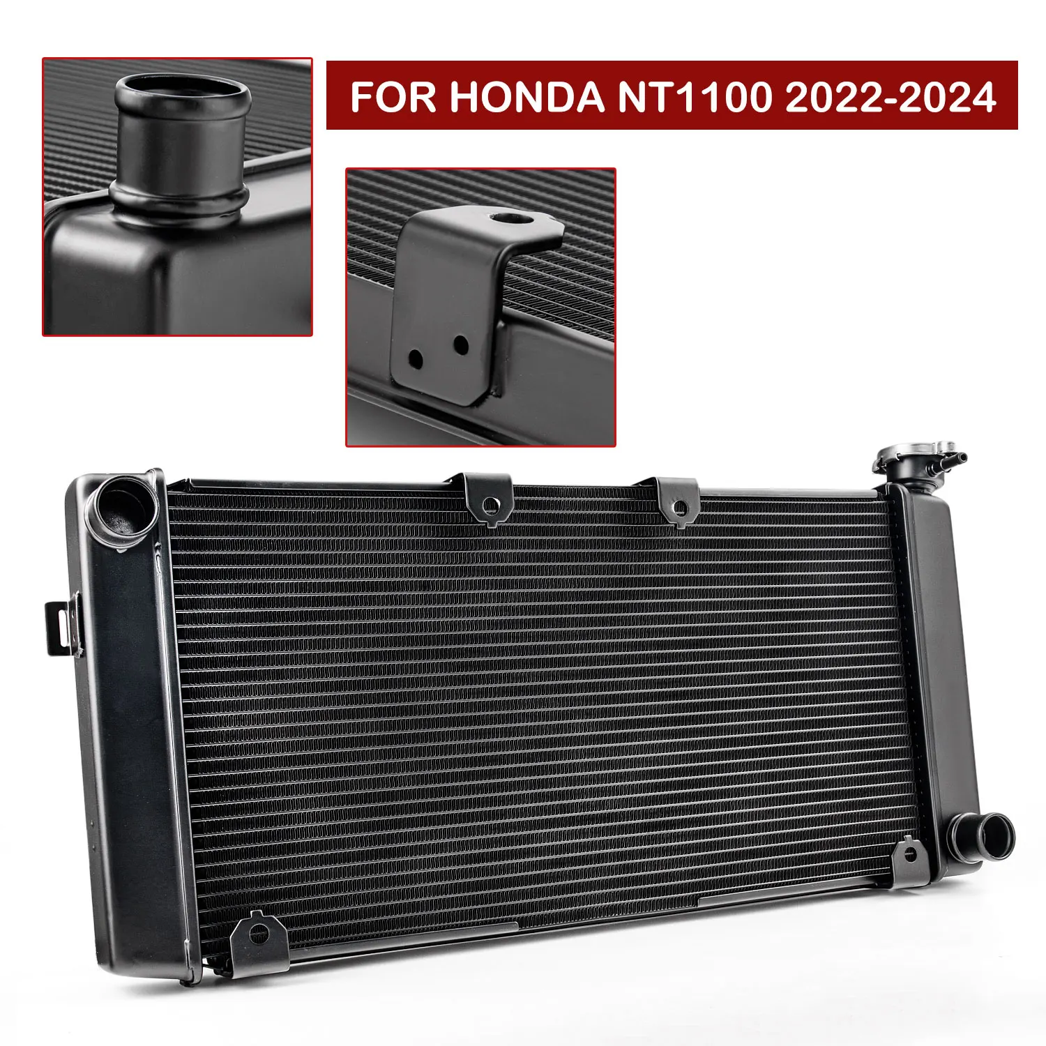 NT1100 Aluminium Radiator Engine Cooling System for Honda NT1100 2022 2023 2024 Radiator Replacement Motocycle Accessories
NT1100 Aluminium Radiator Engine Cooling System for Honda NT1100 2022 2023 2024 Radiator Replacement Motocycle Accessories