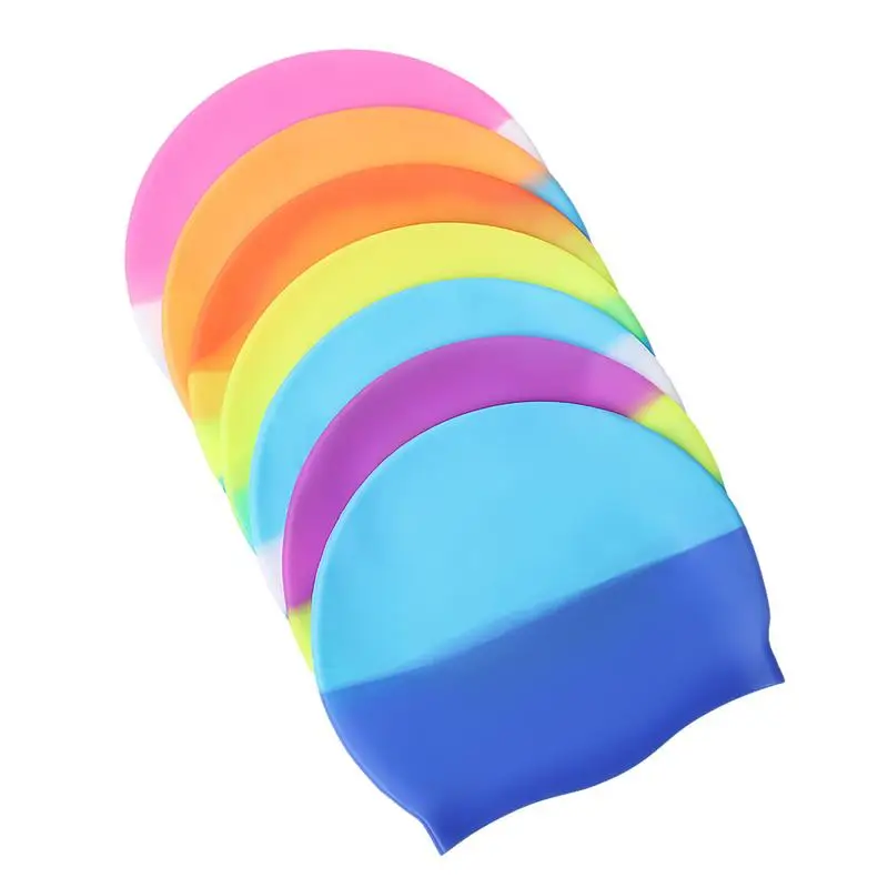 High Elastic Silicone Swim Cap Durable Design With Ear Pockets Comfort Swimming Hat for Adults Teens Long Hair
High Elastic Silicone Swim Cap Durable Design With Ear Pockets Comfort Swimming Hat for Adults Teens Long Hair