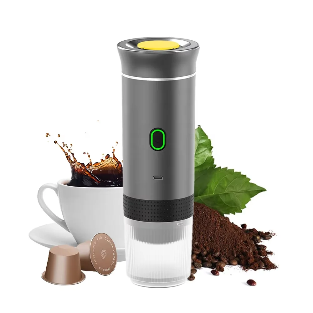 Home Travel Automatic Machine Cold Hot Brewing Cafe Multi-function 3 In 1 Portable Mini Espresso Handheld Capsule Coffee Machine
Home Travel Automatic Machine Cold Hot Brewing Cafe Multi-function 3 In 1 Portable Mini Espresso Handheld Capsule Coffee Machine