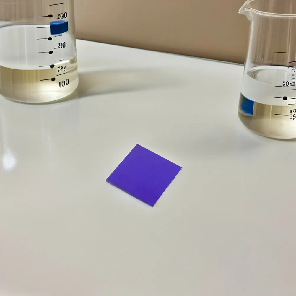 2Pcs Chemistry Cobalt Glass Sheets Blue 5x5cm Flame Color Reaction Tool High Temperature Safe Edges Replacement Science
2Pcs Chemistry Cobalt Glass Sheets Blue 5x5cm Flame Color Reaction Tool High Temperature Safe Edges Replacement Science