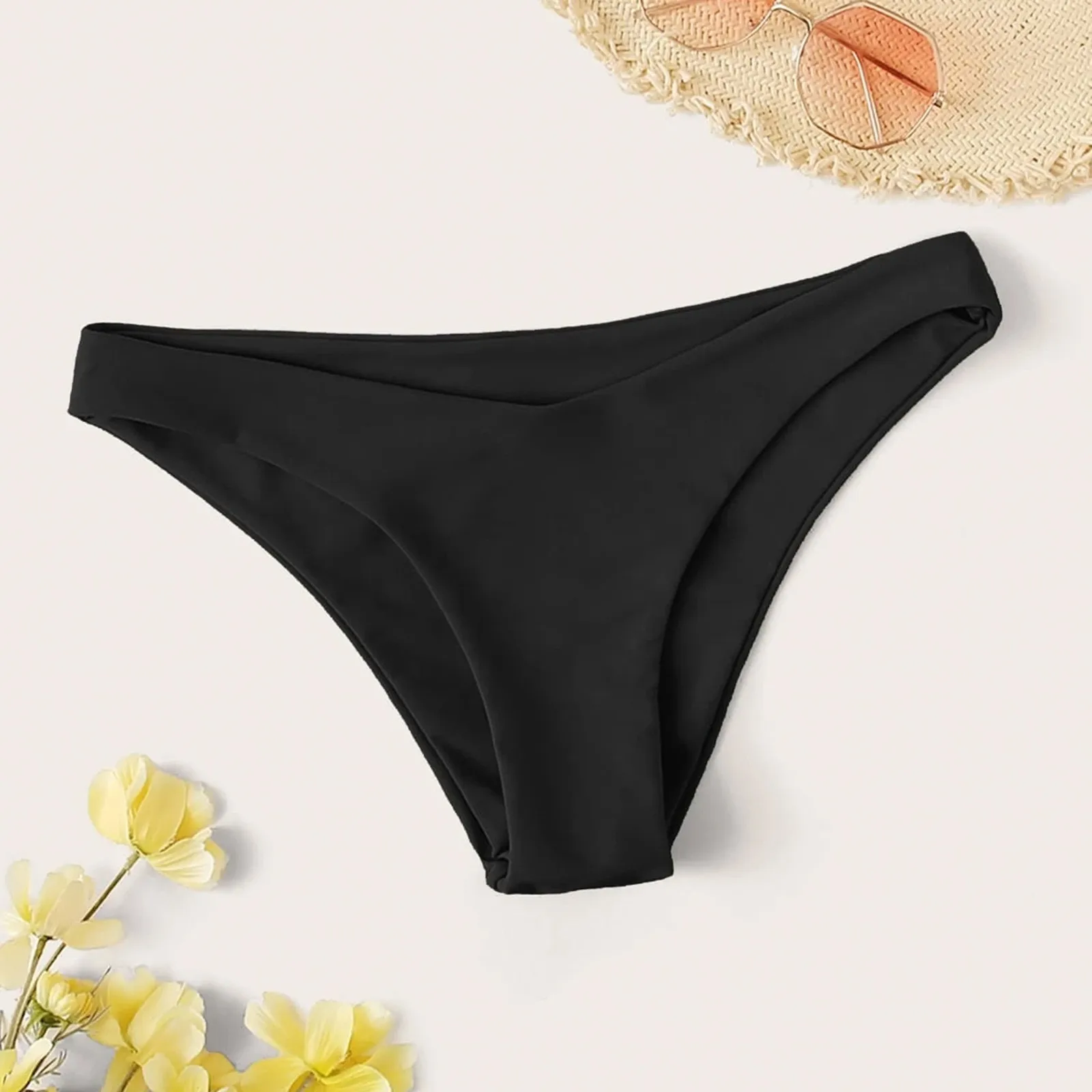 Low Waist Bikini Womens Swim Briefs Solid Color Beach Shorts Ruched Bottom Bathing Suit High Cut Swim Swimming Shorts For Women
Low Waist Bikini Womens Swim Briefs Solid Color Beach Shorts Ruched Bottom Bathing Suit High Cut Swim Swimming Shorts For Women