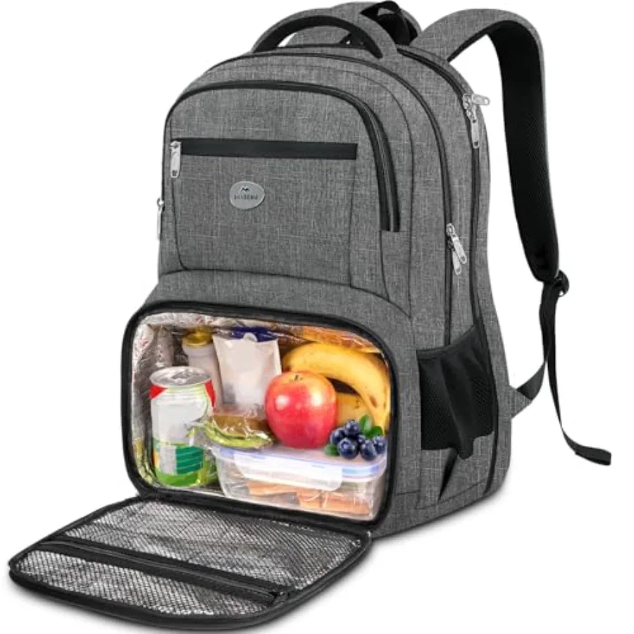 Work Backpack for Men, Large Anti Theft Lunch Backpack with Laptop Compartment, TSA Friendly Travel Carry On Flight Appd, Light
Work Backpack for Men, Large Anti Theft Lunch Backpack with Laptop Compartment, TSA Friendly Travel Carry On Flight Appd, Light