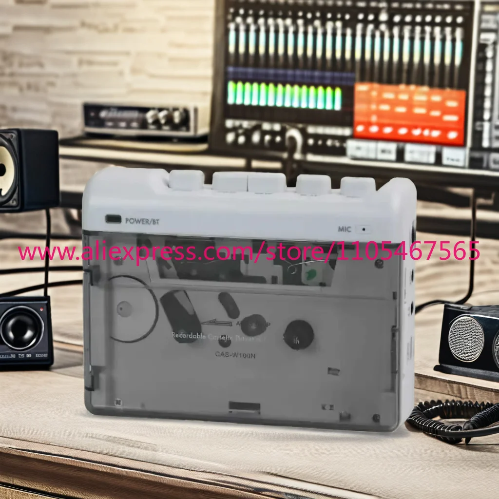 Portable Cassette Player Recorder Walkman Radio Tape Converter with Reverse Stereo AM FM Recording
Portable Cassette Player Recorder Walkman Radio Tape Converter with Reverse Stereo AM FM Recording