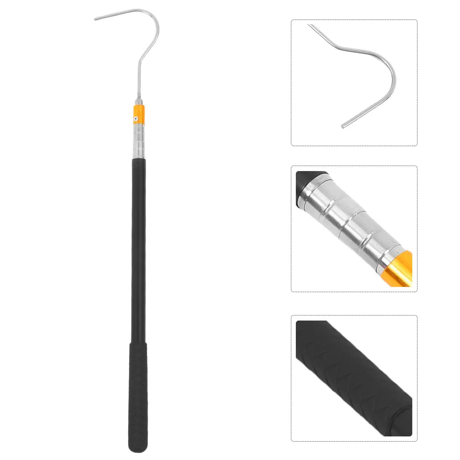 Snake Hook Telescopic Catcher Heavy Duty Stainless Steel Adjustable Length Handling Tools Pet Supplies Versatile Use Friendly
Snake Hook Telescopic Catcher Heavy Duty Stainless Steel Adjustable Length Handling Tools Pet Supplies Versatile Use Friendly