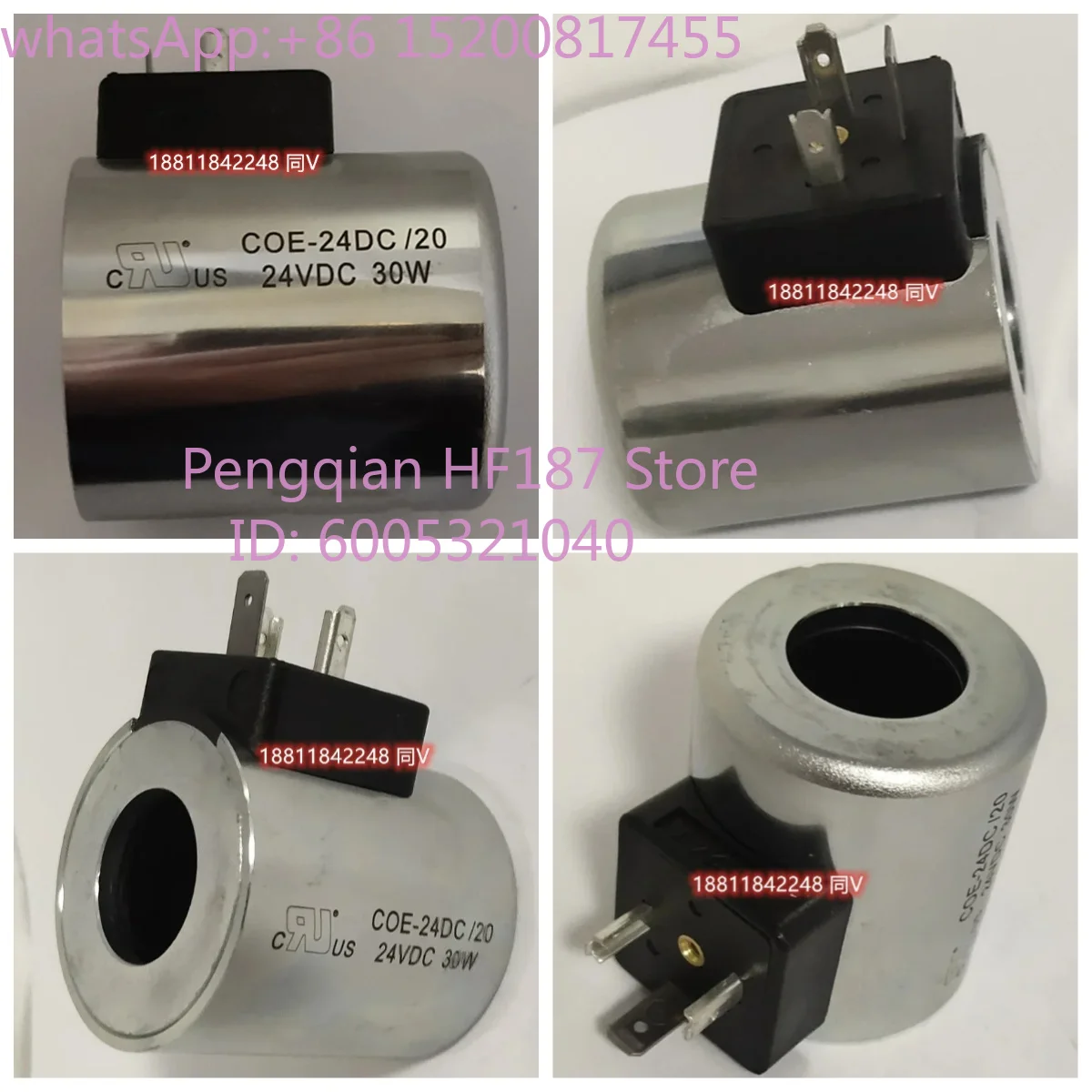 1pcsCrane COE-24DC/10 24V20 solenoid valve coil COZE-12 220DC COEK-28DC
1pcsCrane COE-24DC/10 24V20 solenoid valve coil COZE-12 220DC COEK-28DC