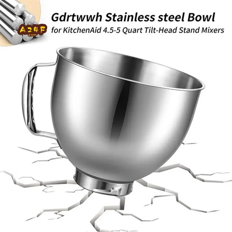 A24F-Mixer Bowl Eggbeater For Kitchenaid 4.5-5Quart Tilt Head Stand Mixer For Kitchenaid Mixer Bowl Dishwasher Safe
A24F-Mixer Bowl Eggbeater For Kitchenaid 4.5-5Quart Tilt Head Stand Mixer For Kitchenaid Mixer Bowl Dishwasher Safe