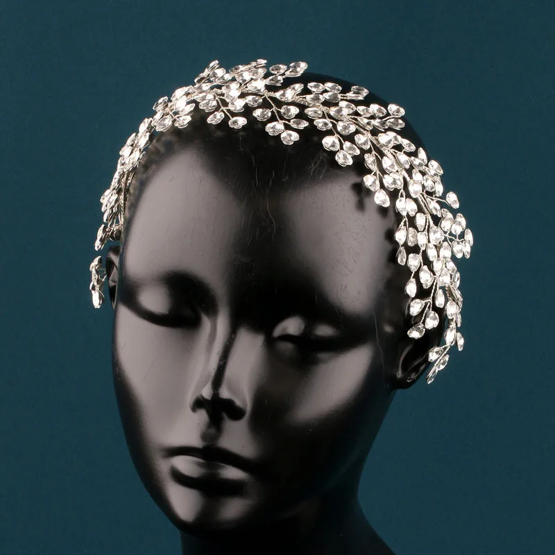 SLBRIDAL Handmade Multi Crystal Rhinestones Pearls Bridal Tiara Headband Wedding Headpieces Hair Accessories Women Girls Jewelry
SLBRIDAL Handmade Multi Crystal Rhinestones Pearls Bridal Tiara Headband Wedding Headpieces Hair Accessories Women Girls Jewelry