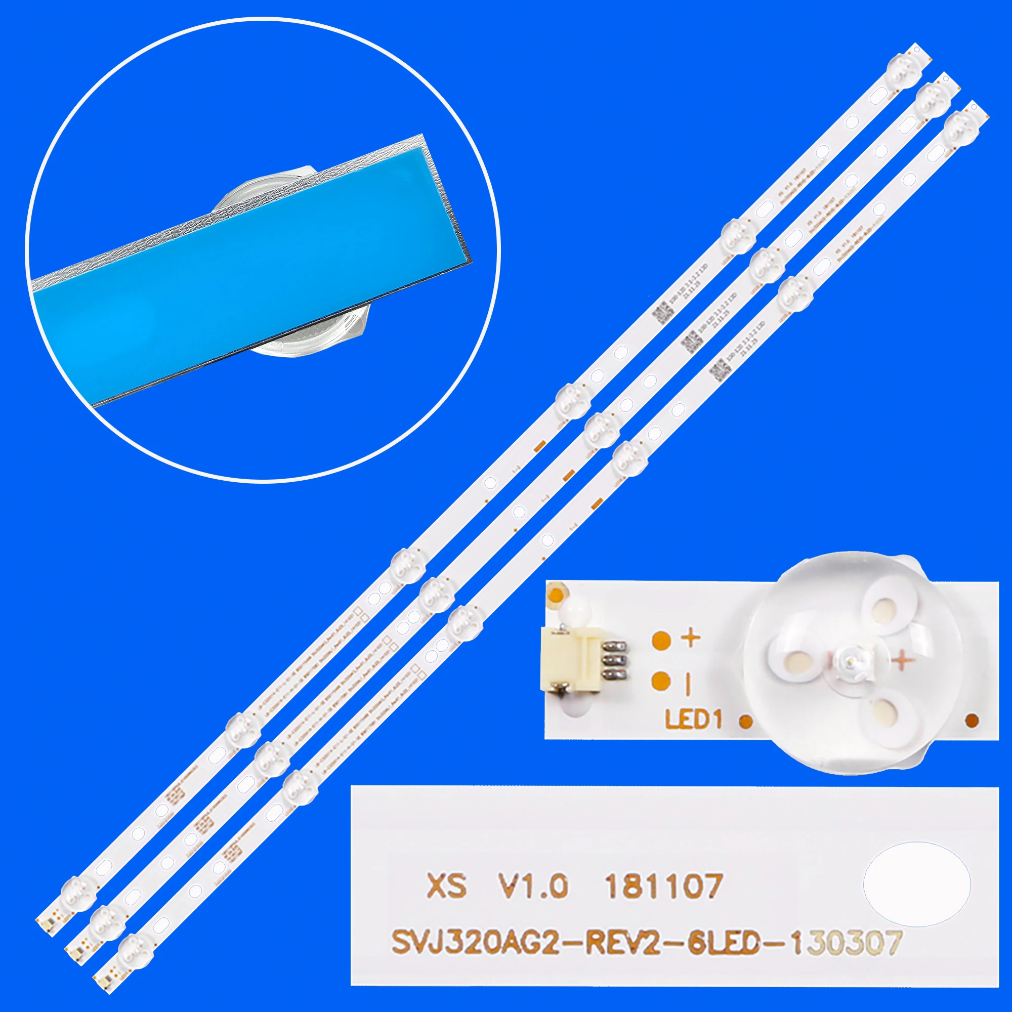 Светодиодная лента подсветки для PH32U20D PH32U20DSGW STV-LC32T880WL STV-LC32T882WL TF-LED32S22T2 SVJ320AG2_REV2_6LED_130307
Светодиодная лента подсветки для PH32U20D PH32U20DSGW STV-LC32T880WL STV-LC32T882WL TF-LED32S22T2 SVJ320AG2_REV2_6LED_130307