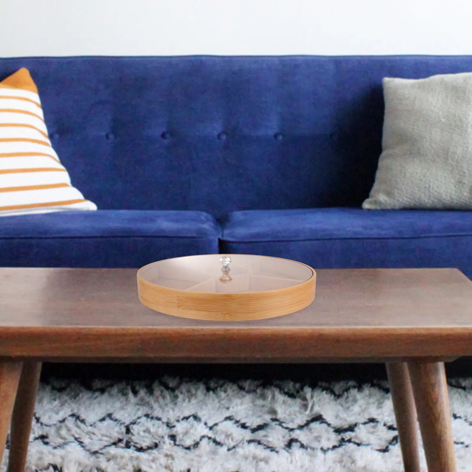 1Pcs Bamboo Acrylic Food Storage Plate Multi-Compartment Snack Dish for Dried Fruits Nuts Desserts Portable Kitchen Organizer
1Pcs Bamboo Acrylic Food Storage Plate Multi-Compartment Snack Dish for Dried Fruits Nuts Desserts Portable Kitchen Organizer