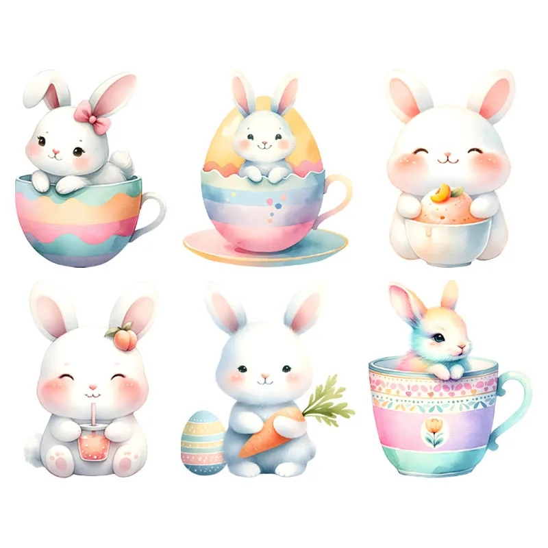 Easter Patches Children's Clothing Applique Christmas DTF Iron on Transfer Easter Rabbit egg Heat Transfer Stickers for T Shirt
Easter Patches Children's Clothing Applique Christmas DTF Iron on Transfer Easter Rabbit egg Heat Transfer Stickers for T Shirt