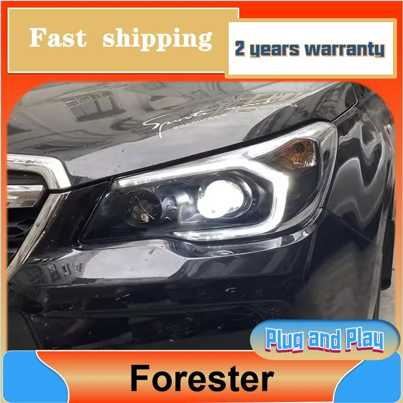 Car Styling for Subaru Forester Headlamp 2013-2016 Forester Headlight DRL Turn Signal Low High Beam Projector Lens
Car Styling for Subaru Forester Headlamp 2013-2016 Forester Headlight DRL Turn Signal Low High Beam Projector Lens