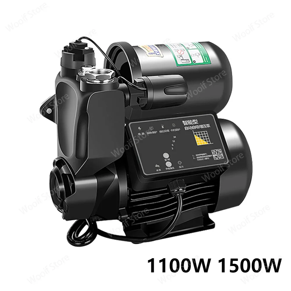 220V 1100W 1500W Fully Automatic Intelligent Self-priming Timing Pump Water Pipeline Solar Water Heater Super Quiet Booster
220V 1100W 1500W Fully Automatic Intelligent Self-priming Timing Pump Water Pipeline Solar Water Heater Super Quiet Booster