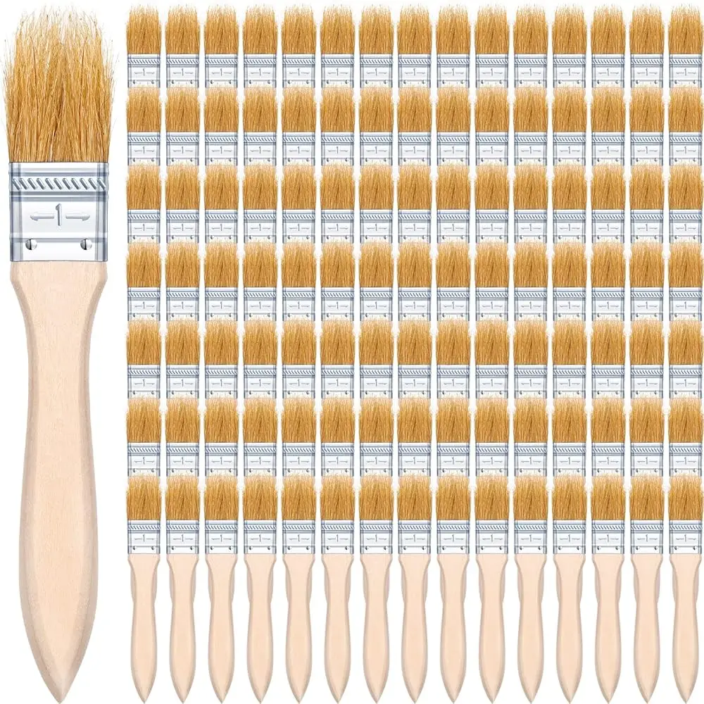 Free Shipping-100 Pcs 1 Inch Chip Paint Brushes Bulk, Small Paint Brush Brick Stain Paintbrushes Bristle Wood Chip Brush Flat Oi
Free Shipping-100 Pcs 1 Inch Chip Paint Brushes Bulk, Small Paint Brush Brick Stain Paintbrushes Bristle Wood Chip Brush Flat Oi