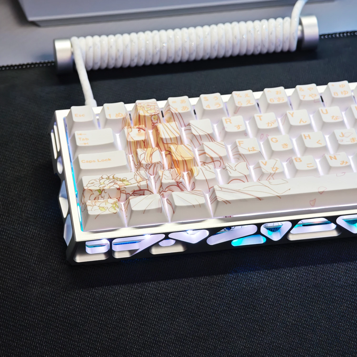 73 Keys Shiina Mahiru Keycaps Chreey PBT Engraving Animation Game Custom Key Caps for Mechanical Keyboards Wooting 60 65 67 68 
73 Keys Shiina Mahiru Keycaps Chreey PBT Engraving Animation Game Custom Key Caps for Mechanical Keyboards Wooting 60 65 67 68