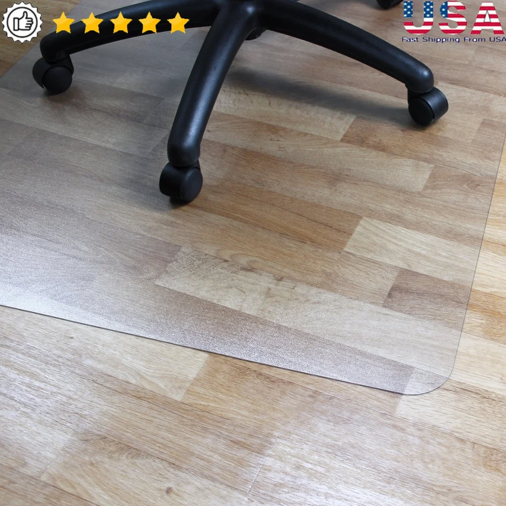 Durable PVC Rectangular Chair Mat Hard Floors 47x60 Ergonomic Floor Protection Mat Easy Glide Surface Eco-Friendly Design
Durable PVC Rectangular Chair Mat Hard Floors 47x60 Ergonomic Floor Protection Mat Easy Glide Surface Eco-Friendly Design