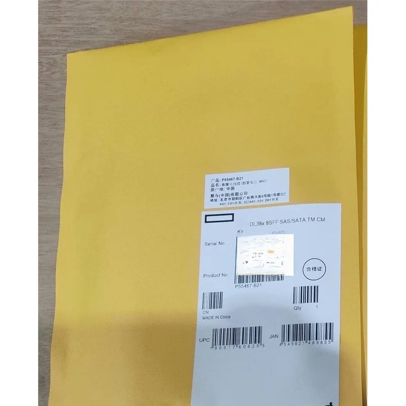 PP+ P55467-B21 For HP DL38x 8SFF SAS/SATA TM CBL Kit - Proliant Server Cable
PP+ P55467-B21 For HP DL38x 8SFF SAS/SATA TM CBL Kit - Proliant Server Cable