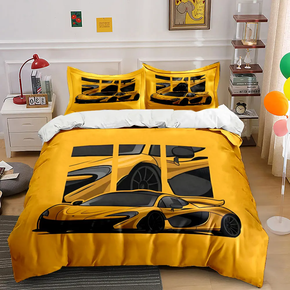 Classic yellow sports car racing car Pattern Duvet Cover Set Digital Print Colorful Polyester Bedding with Zipper Closur gifts
Classic yellow sports car racing car Pattern Duvet Cover Set Digital Print Colorful Polyester Bedding with Zipper Closur gifts