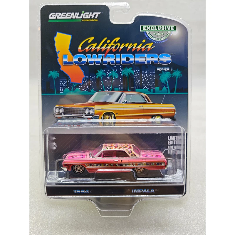 GreenLight 1:64 Simulated Black Eland Low Rider - Rose Coupe Alloy Die-Cast Car Model Collectible Ready To Ship
GreenLight 1:64 Simulated Black Eland Low Rider - Rose Coupe Alloy Die-Cast Car Model Collectible Ready To Ship
