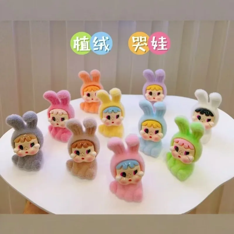 Kawaii Flocked Crybaby Doll Cute Toy Desktop Decoration Model Ornaments Accessories Randomly Send Mystery Box Surprise Gift
Kawaii Flocked Crybaby Doll Cute Toy Desktop Decoration Model Ornaments Accessories Randomly Send Mystery Box Surprise Gift