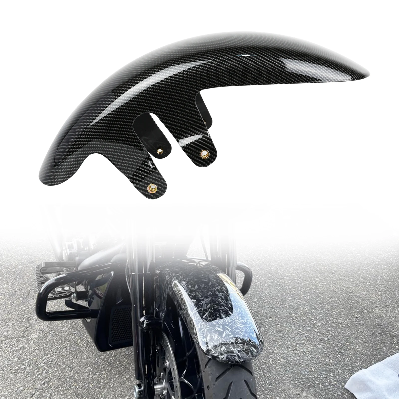 For Harley Road Glide Street Glide CVO FLHXSTSE FLHXLSE FLTRXSTSE 2023-2026 Motorcycle Mudguard Front Fender 19'' Splash Guard
For Harley Road Glide Street Glide CVO FLHXSTSE FLHXLSE FLTRXSTSE 2023-2026 Motorcycle Mudguard Front Fender 19'' Splash Guard
