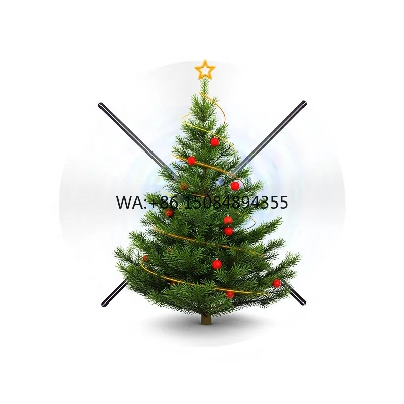 Wholesale 52cm Four Blades Hologram Fan Cover in China Transparent 3D Holographic Advertising Equipment for Indoor & Outdoor Use
Wholesale 52cm Four Blades Hologram Fan Cover in China Transparent 3D Holographic Advertising Equipment for Indoor & Outdoor Use