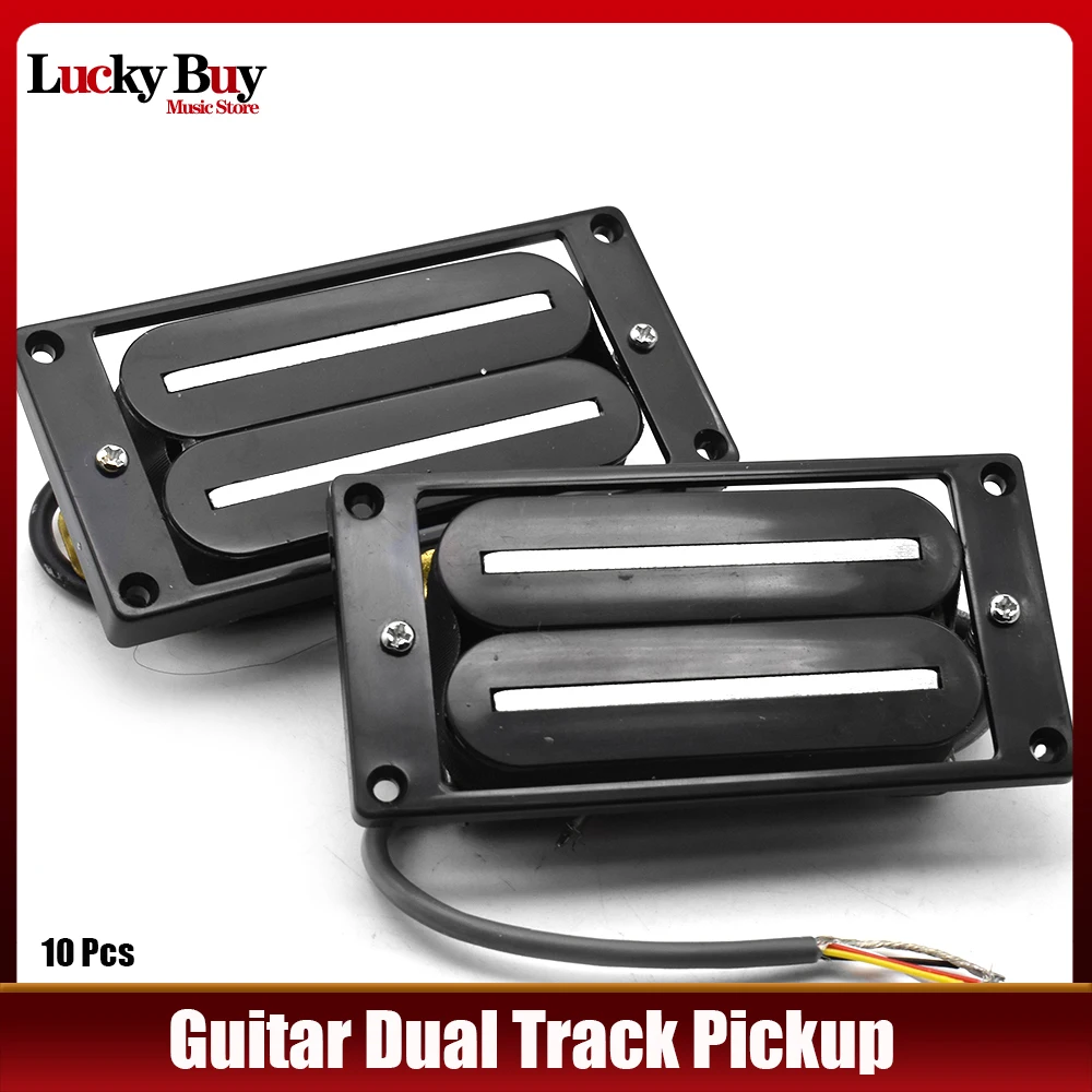 10 шт. 4-проводной гитарный детали, черный двойной лезвие, электрогитара с горячей рейкой, хамбакер, керамический звукосниматель
10 шт. 4-проводной гитарный детали, черный двойной лезвие, электрогитара с горячей рейкой, хамбакер, керамический звукосниматель