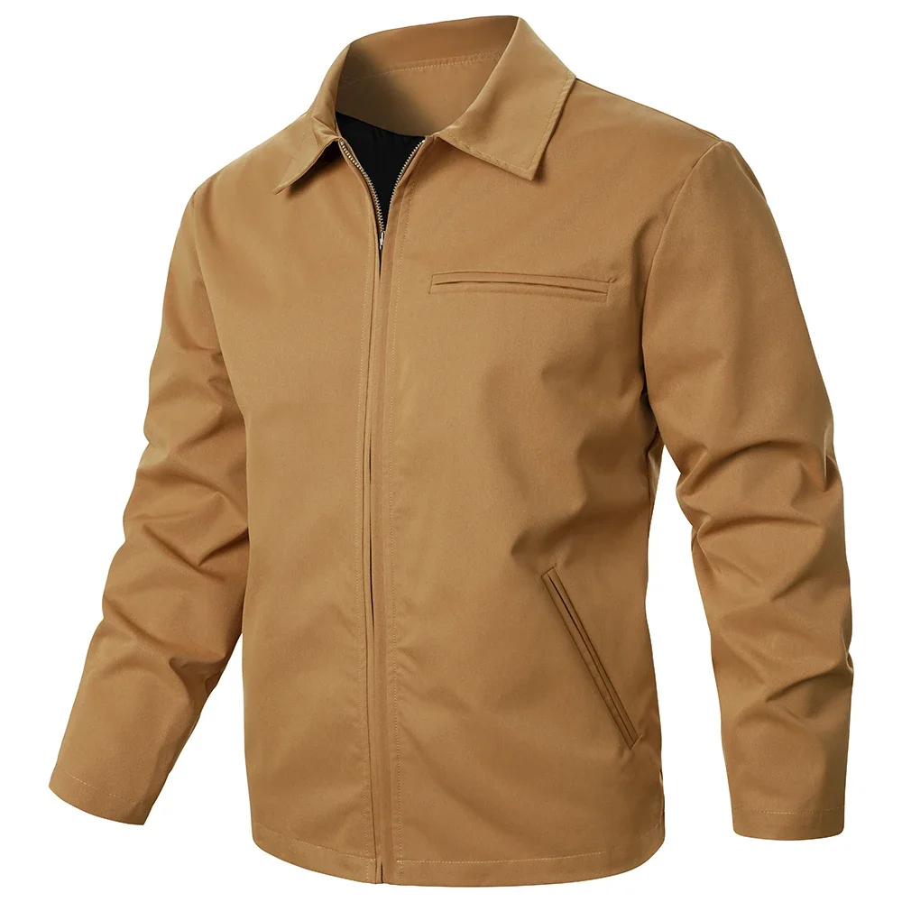 Men's Jacket With Zipper Windproof Fashion Men's Coat Outdoor Sports Street Casual Style Top Jacket Coat
Men's Jacket With Zipper Windproof Fashion Men's Coat Outdoor Sports Street Casual Style Top Jacket Coat
