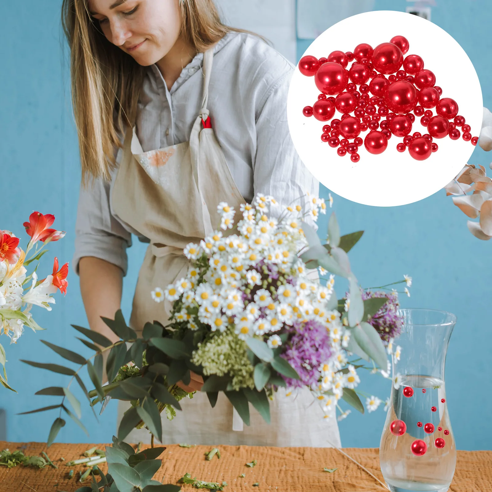 125pcs Vase Decoration Filler Wedding for Crafts No Holes Floating Beads Artificial Lightweight Party
125pcs Vase Decoration Filler Wedding for Crafts No Holes Floating Beads Artificial Lightweight Party