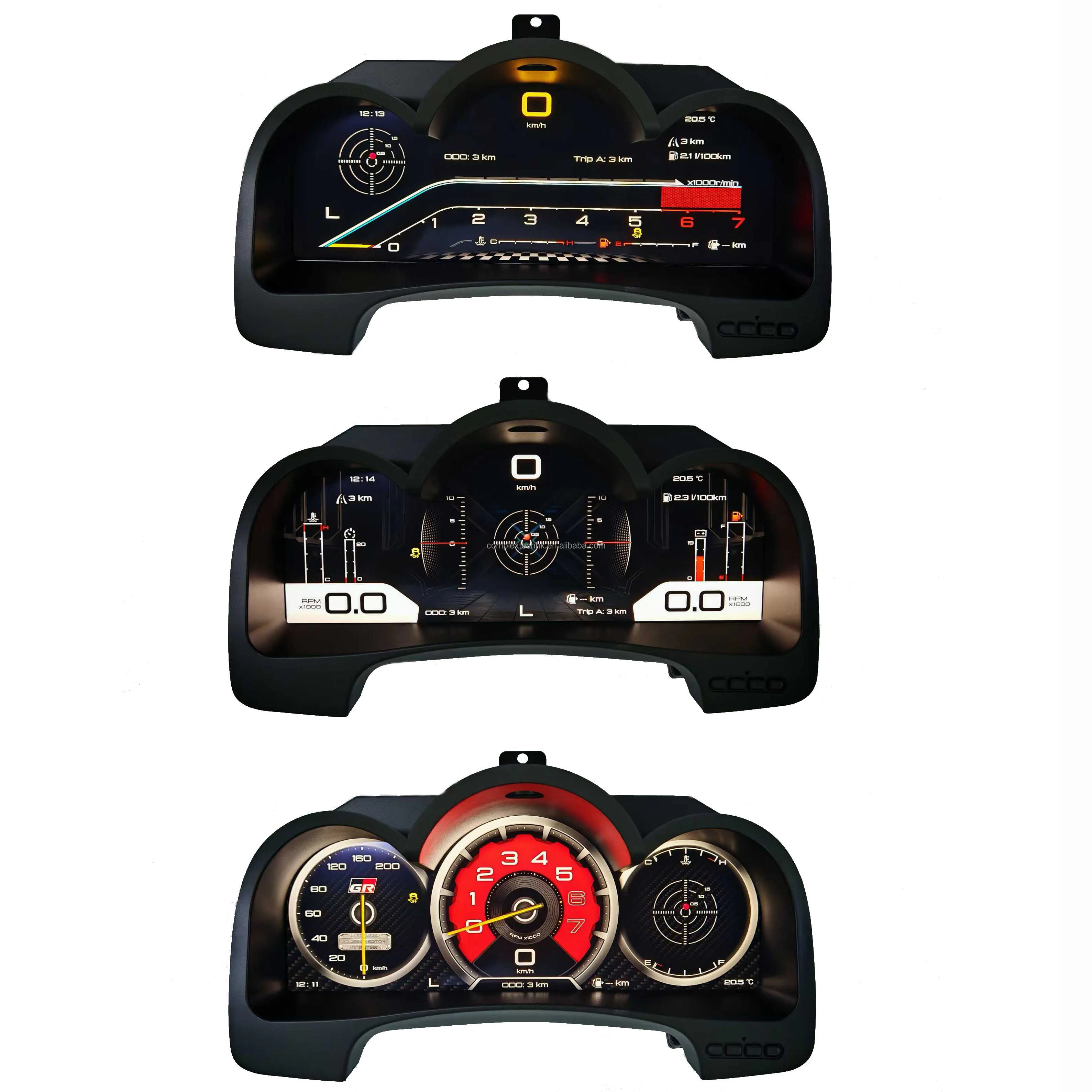 12.3" LCD Car Digital Speedometer Panel Cluster Instrument Dashboard For Toyota Hilux Vigo 2005-2015
12.3" LCD Car Digital Speedometer Panel Cluster Instrument Dashboard For Toyota Hilux Vigo 2005-2015