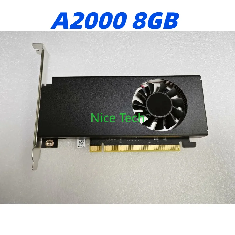 RTX A2000 8g Graphics Card Single Slot Half-Height Knife-Cut Card Supports Esports Design Rendering Small Case
RTX A2000 8g Graphics Card Single Slot Half-Height Knife-Cut Card Supports Esports Design Rendering Small Case