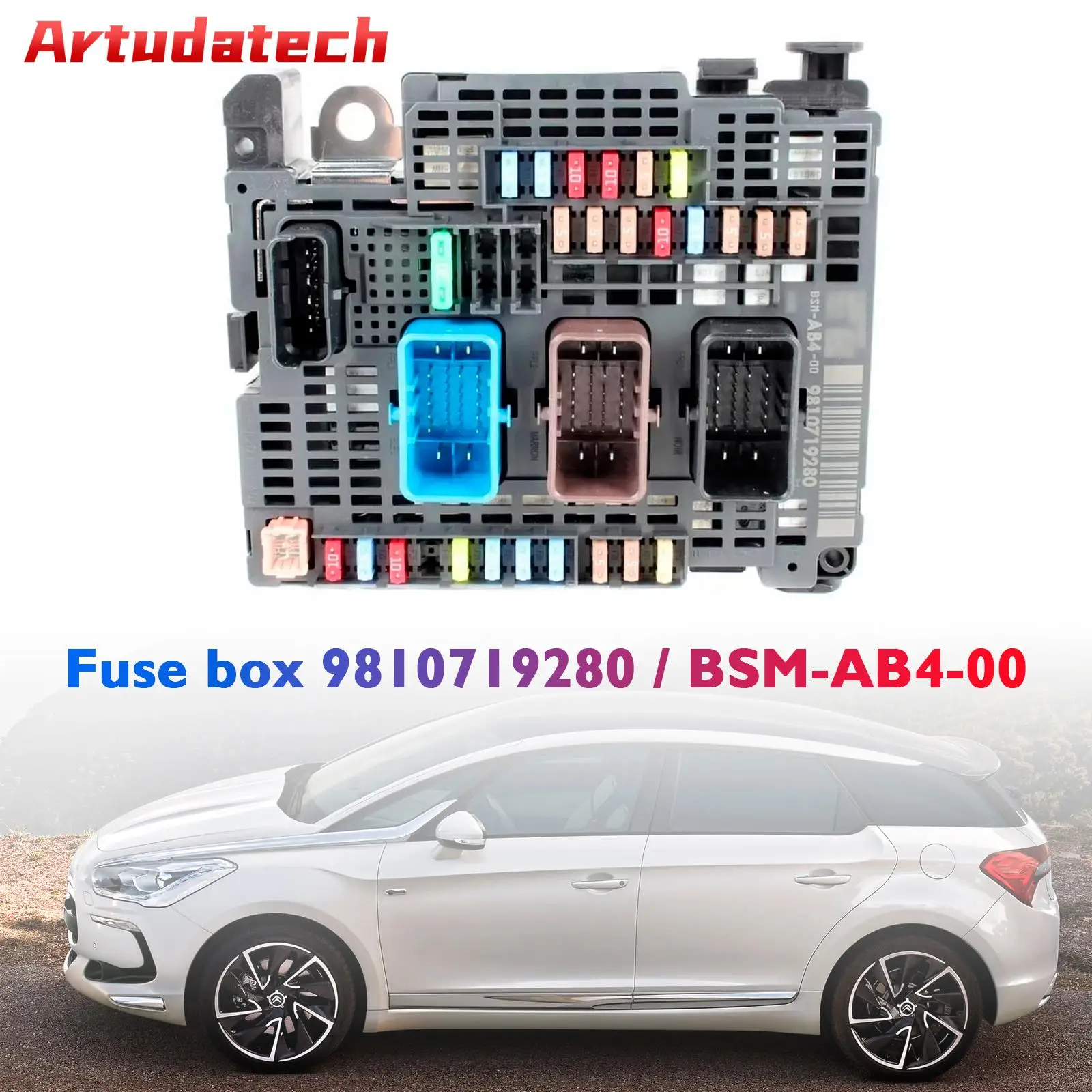 Artudatech Fuse Box Module Unit 9810719280 for Citroen DS5/Peugeot 508 1.6 2.0 HDI BSM-AB4 Car Accessories
Artudatech Fuse Box Module Unit 9810719280 for Citroen DS5/Peugeot 508 1.6 2.0 HDI BSM-AB4 Car Accessories