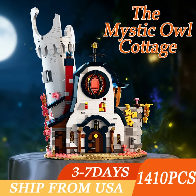 1410PCS Mystic Owl Magic House Street View Building Blocks Assembly Forest Hut Bricks Model Toys Sets For Birthday Christmas Halloween Gifts
1410PCS Mystic Owl Magic House Street View Building Blocks Assembly Forest Hut Bricks Model Toys Sets For Birthday Christmas Halloween Gifts