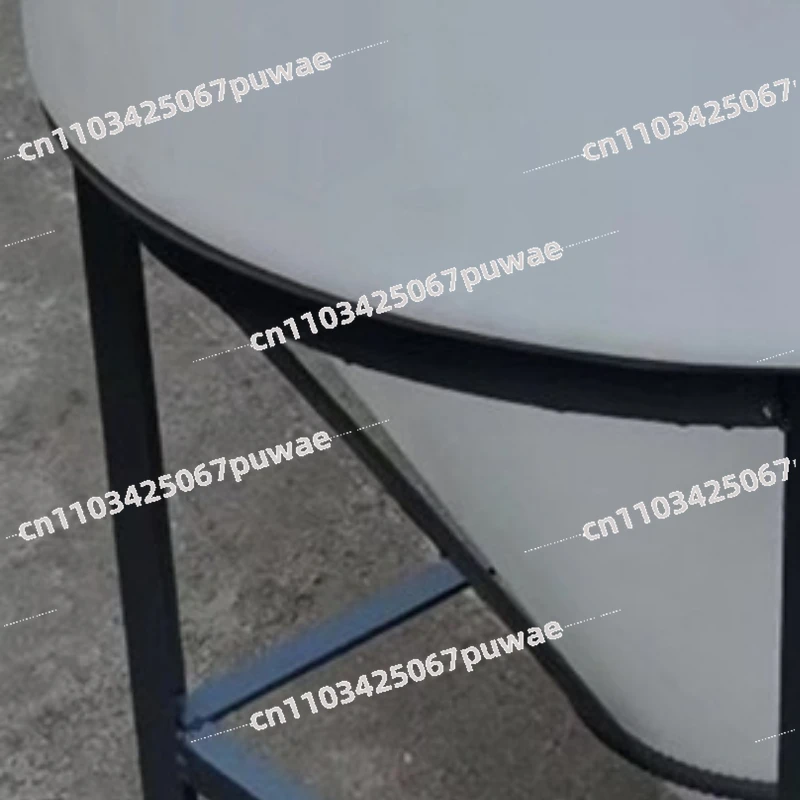 Пластиковое ведро объемом 500 л с коническим дном, емкость для перемешивания и смешивания красок и эмульсий, с оснащением для осаждения на острых днах.
Пластиковое ведро объемом 500 л с коническим дном, емкость для перемешивания и смешивания красок и эмульсий, с оснащением для осаждения на острых днах.