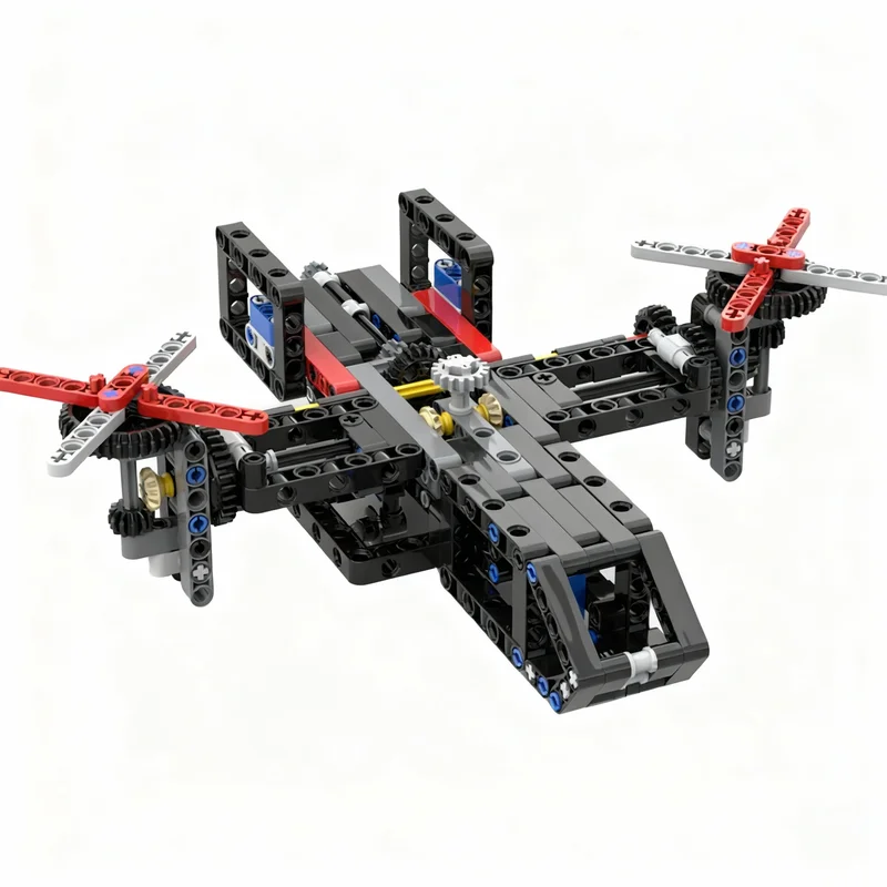 263PCS MOC Technology Osprey Model DIY Creative Assembly Building Blocks Display Birthday Gift Collectible Decor Display Gift
263PCS MOC Technology Osprey Model DIY Creative Assembly Building Blocks Display Birthday Gift Collectible Decor Display Gift