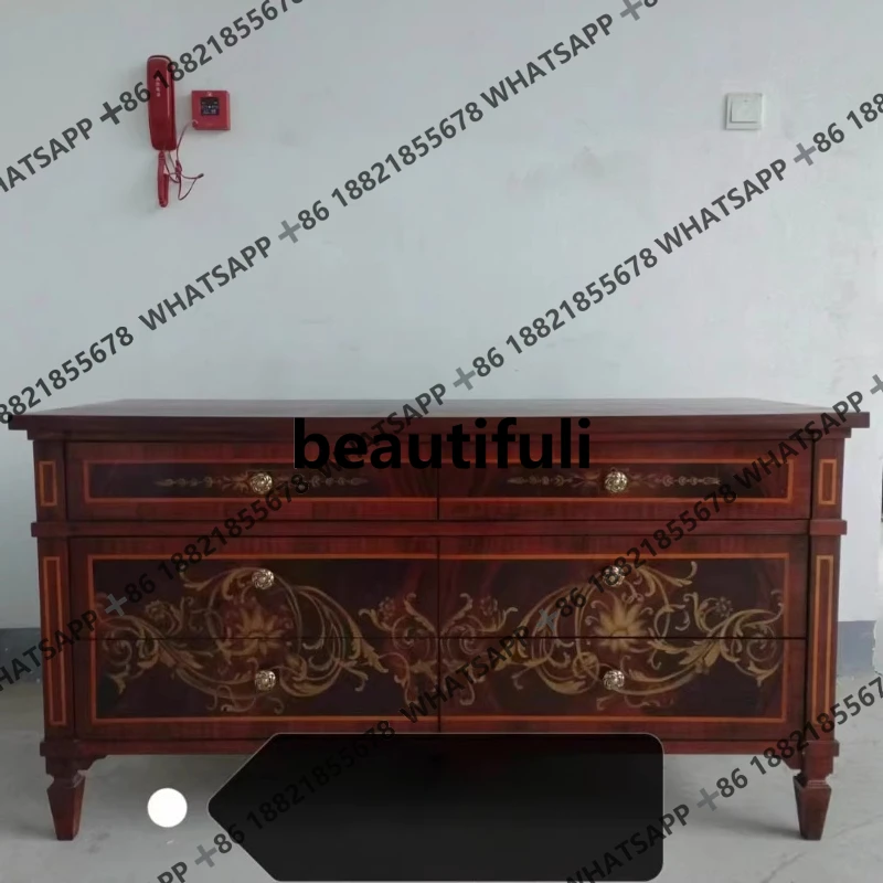 Entrance cabinet, drawer cabinet, pure American old solid wood craftsmanship
Entrance cabinet, drawer cabinet, pure American old solid wood craftsmanship