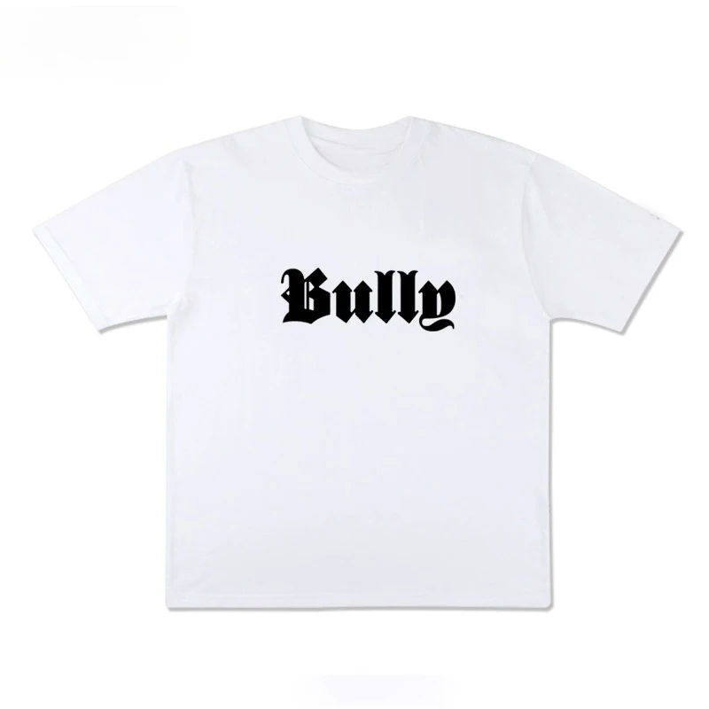 Kanyes New Album BULLY Hip-hop Printed Short-sleeved T-shirt for Men and Women Summer Pure Cotton Europe and America
Kanyes New Album BULLY Hip-hop Printed Short-sleeved T-shirt for Men and Women Summer Pure Cotton Europe and America