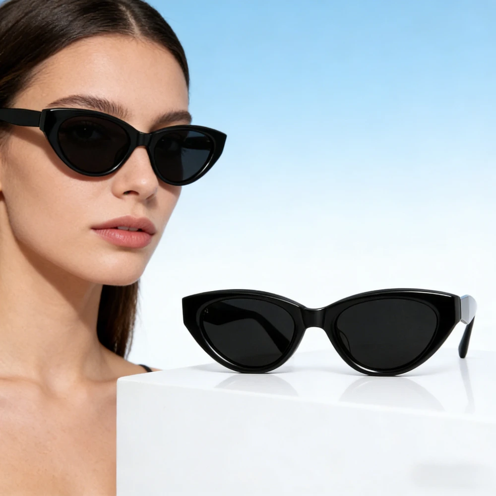 2026 New Korean Styles Women's Sunglasses with Case Acetate Frame Handmade Fashion Sunglasses Elegant Cat Eye UV400 Sunglasses
2026 New Korean Styles Women's Sunglasses with Case Acetate Frame Handmade Fashion Sunglasses Elegant Cat Eye UV400 Sunglasses