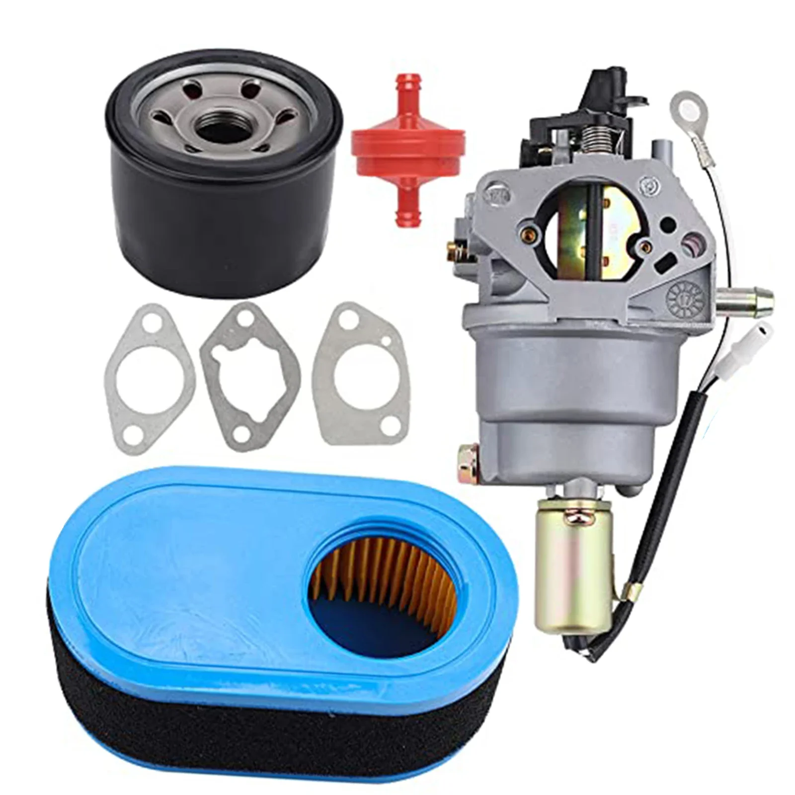 Efficiency Enhancing Carburetor Kit for Craftsman Lawn Tractors Comes with Oil Filter Air Filter and Three Gaskets 
Efficiency Enhancing Carburetor Kit for Craftsman Lawn Tractors Comes with Oil Filter Air Filter and Three Gaskets