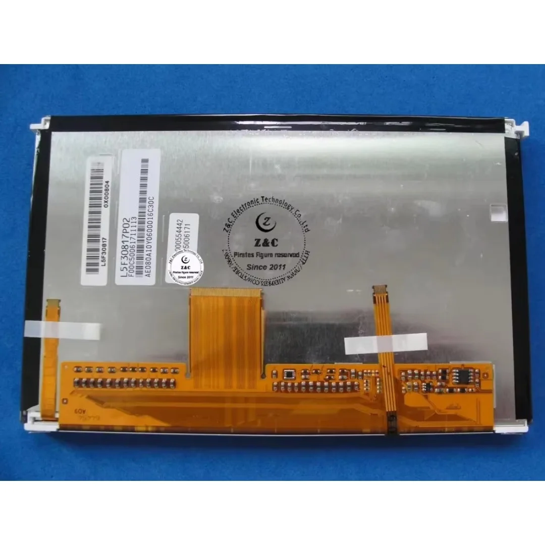 L5F30817P02 AE080A Абсолютно новый оригинальный 8-дюймовый ЖК-дисплей для автомобильной GPS-навигации с сенсорным экраном и дигитайзером
L5F30817P02 AE080A Абсолютно новый оригинальный 8-дюймовый ЖК-дисплей для автомобильной GPS-навигации с сенсорным экраном и дигитайзером