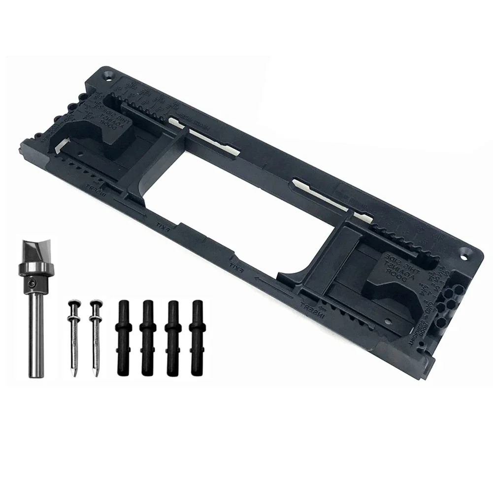 Professional Door Hinge Jig Kit Hand Tool Set Hinge Installation 12.4*4.17 Inches Door Hinge Jig User-friendly Setup
Professional Door Hinge Jig Kit Hand Tool Set Hinge Installation 12.4*4.17 Inches Door Hinge Jig User-friendly Setup