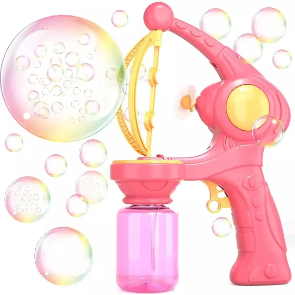 Bubbles Machine Electric Bubble Gun large Small bubbles Kids Toy Automatic Soap Blower Outdoor Party Games Children Gifts
Bubbles Machine Electric Bubble Gun large Small bubbles Kids Toy Automatic Soap Blower Outdoor Party Games Children Gifts