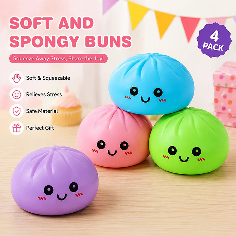 KNYYSECQ Baozi Pinching Music Ultra slow Rebound Simulation Food Model Creative Stress Relief Children's Toys Children Gifts
KNYYSECQ Baozi Pinching Music Ultra slow Rebound Simulation Food Model Creative Stress Relief Children's Toys Children Gifts