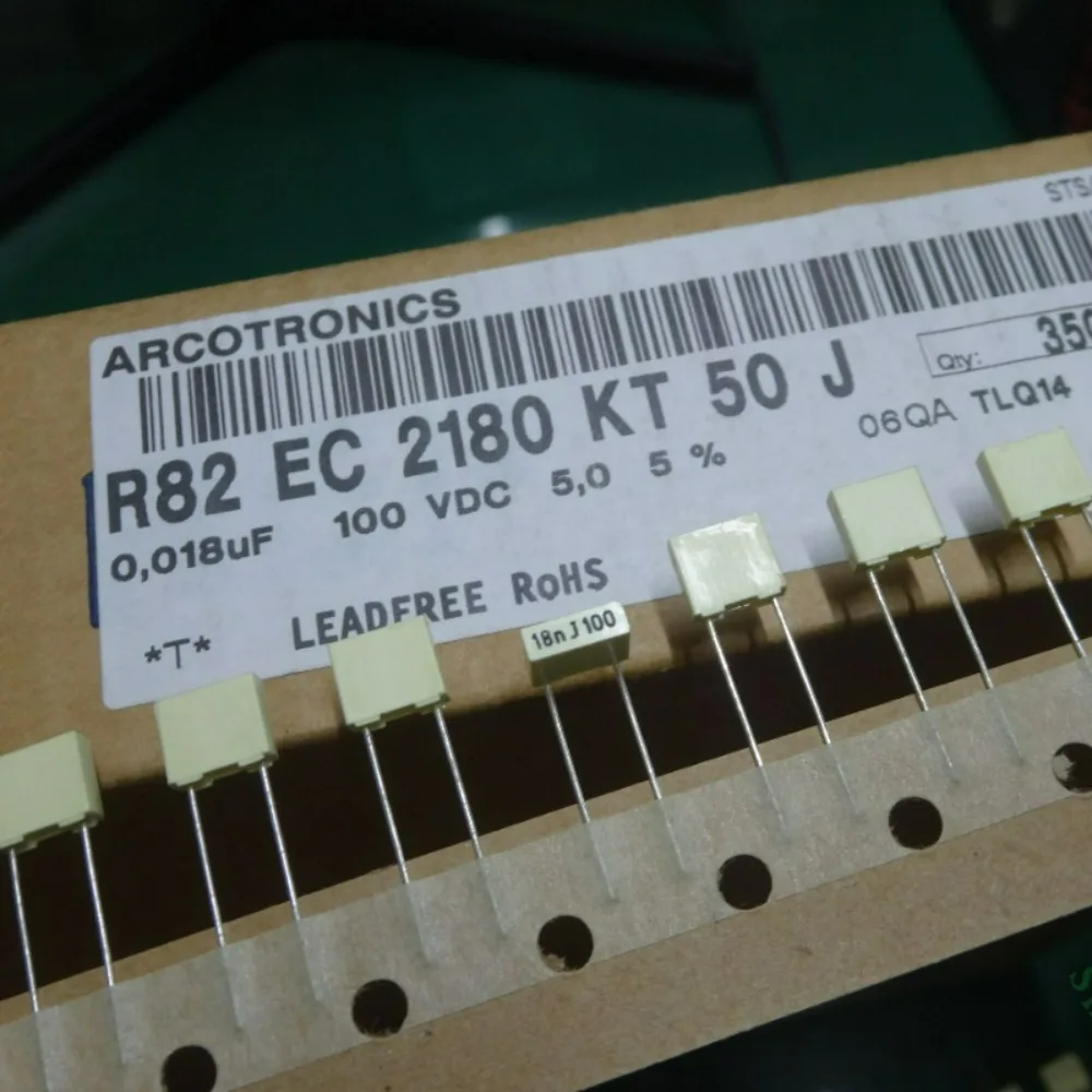 20pcs/lot AV R82 0.018uf 100V 18nf 183 Brand New 5mm Film Capacitor R82EC2180KT50J
20pcs/lot AV R82 0.018uf 100V 18nf 183 Brand New 5mm Film Capacitor R82EC2180KT50J