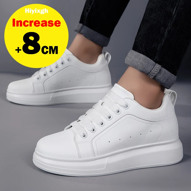Brand Elevator Shoes Men Heightening Shoes Leather Height Increase 6/8cm Lifting Men's Height Increasing Mens Casual Sneakers
Brand Elevator Shoes Men Heightening Shoes Leather Height Increase 6/8cm Lifting Men's Height Increasing Mens Casual Sneakers