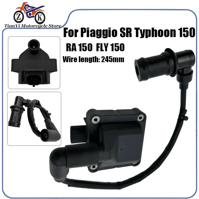 1 шт., катушка зажигания мотоцикла EFI для Piaggio SR Typhoon 150 RA150 FLY150, комплект крышек для зажигания мотоцикла, замена 150CC
1 шт., катушка зажигания мотоцикла EFI для Piaggio SR Typhoon 150 RA150 FLY150, комплект крышек для зажигания мотоцикла, замена 150CC