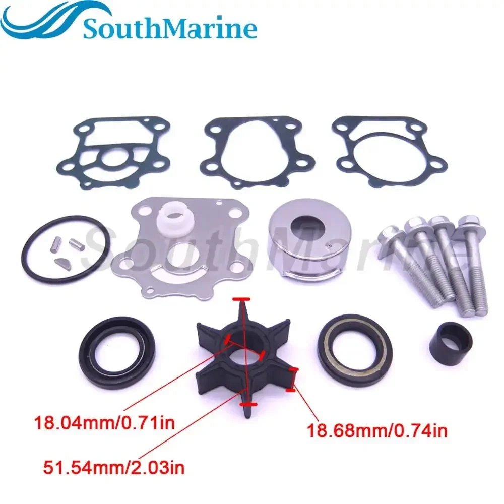 Boat Motor 6CJ-W0078-00 Water Pump Repair Kit without Housing for 70HP Outboard Engine
Boat Motor 6CJ-W0078-00 Water Pump Repair Kit without Housing for 70HP Outboard Engine
