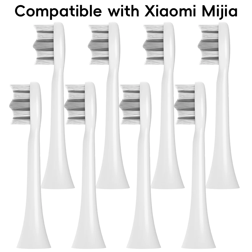 2/4/8/12pk Sonic Replacement Brush Heads Compatible with Xiaomi T300/T500/T500C/T700 Electric Toothbrush, Tooth Brush Refills
2/4/8/12pk Sonic Replacement Brush Heads Compatible with Xiaomi T300/T500/T500C/T700 Electric Toothbrush, Tooth Brush Refills
