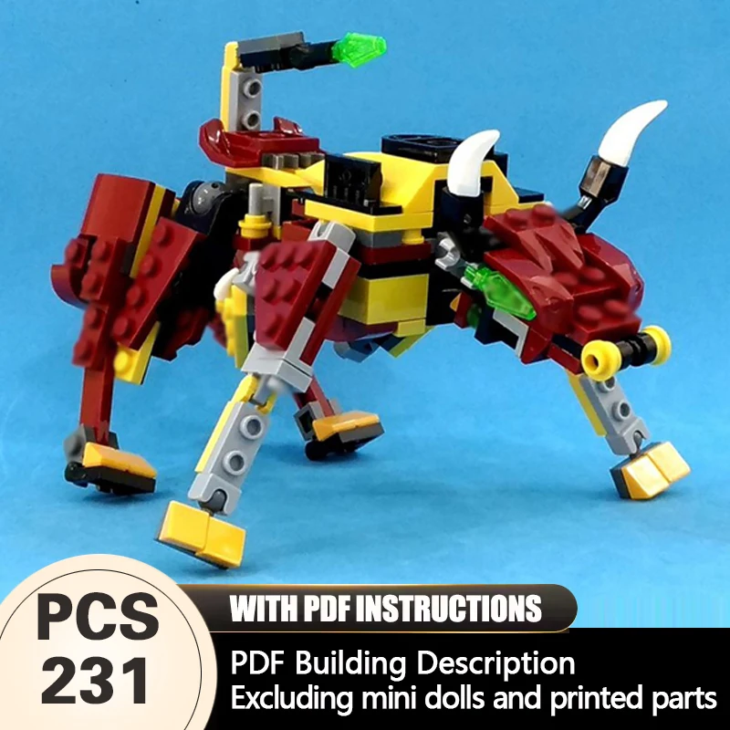 Creators Animal Series Model MOC Building Bricks Large Male Animal Modular Technology Gifts Holiday Assemble Children Toys Suit
Creators Animal Series Model MOC Building Bricks Large Male Animal Modular Technology Gifts Holiday Assemble Children Toys Suit