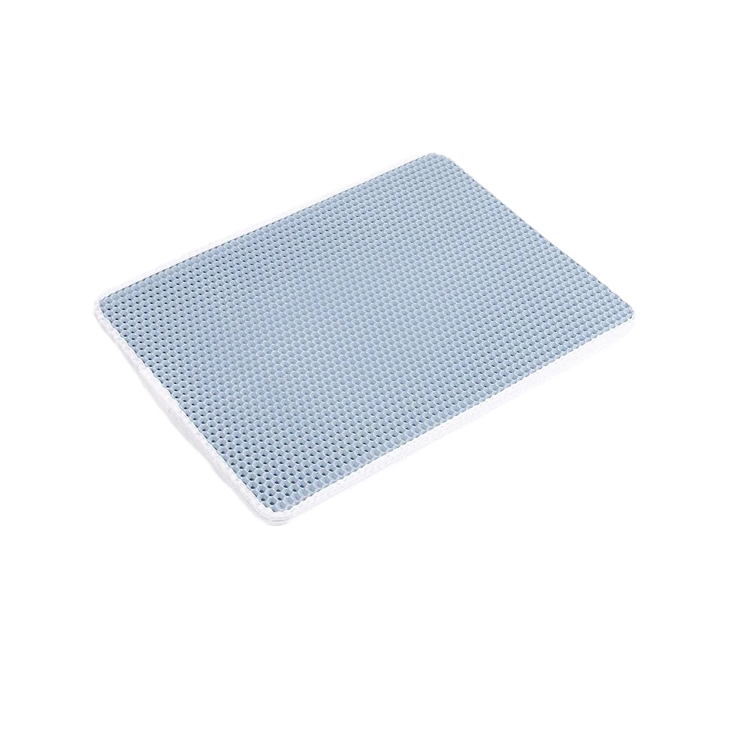 Safe And Non-toxic Cat Litter Mat Worry-free Cleaning Easy To Clean ABS Cat Accessories Sky Blue 30*30cm
Safe And Non-toxic Cat Litter Mat Worry-free Cleaning Easy To Clean ABS Cat Accessories Sky Blue 30*30cm